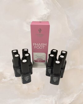 Gratis pharm foot cream twv 12,95 bij aankoop van 10 BCE.