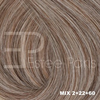 Weft Estee Paris Mix 2-22-60C - Mix caramel blond