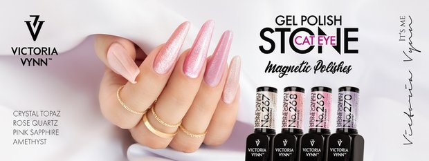 Victoria Vynn™ Gel Polish Soak Off 269 - Stone Cat Eye Pink Sapphire