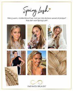 Infinity Braids® - Infinity Braidies - Spring Lush