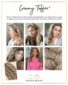 Infinity Braids® - Infinity Braidies - Creamy Toffee