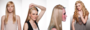 Seiseta Invisible Clip-on #1004 Extra licht platina asblond _